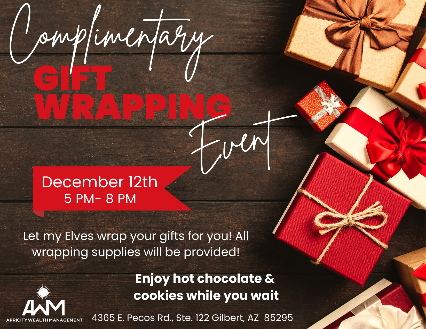 Gift Wrapping Event
